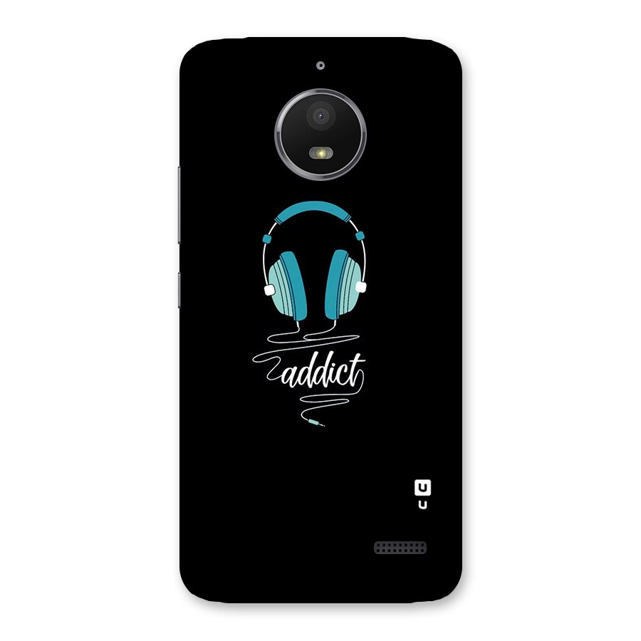 Music Addict Back Case for Moto E4