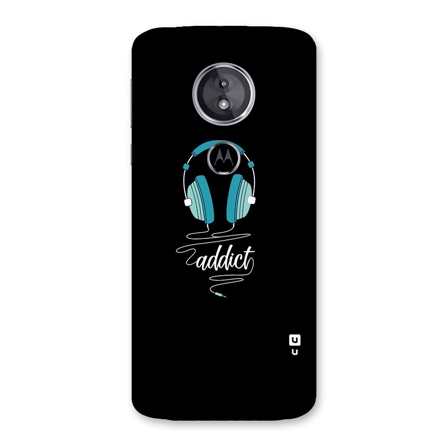 Music Addict Back Case for Moto E5