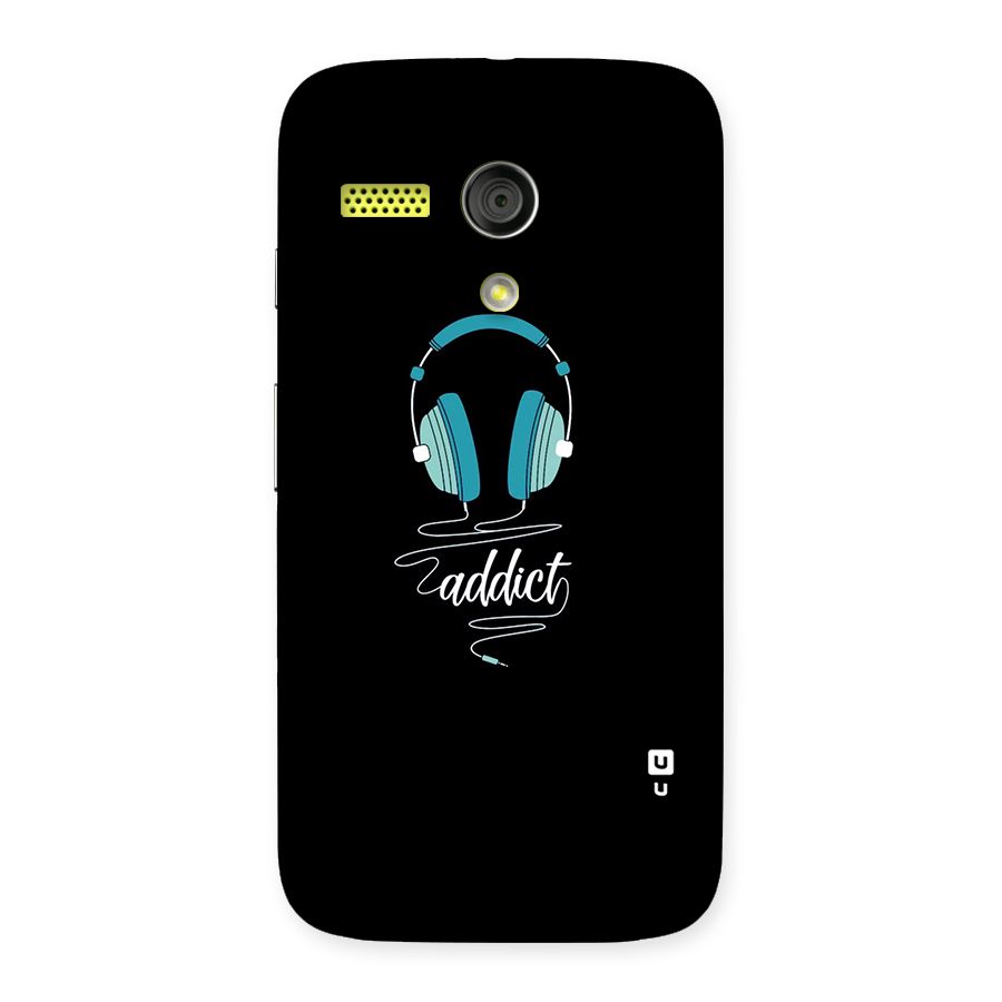 Music Addict Back Case for Moto G