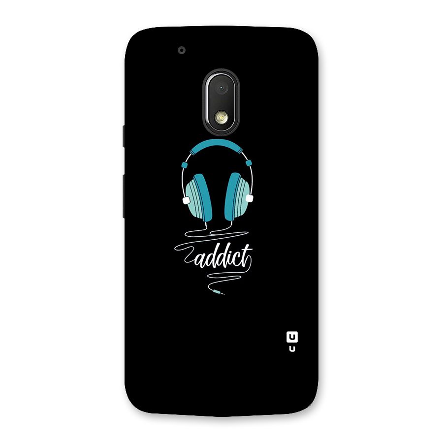 Music Addict Back Case for Moto G4 Play