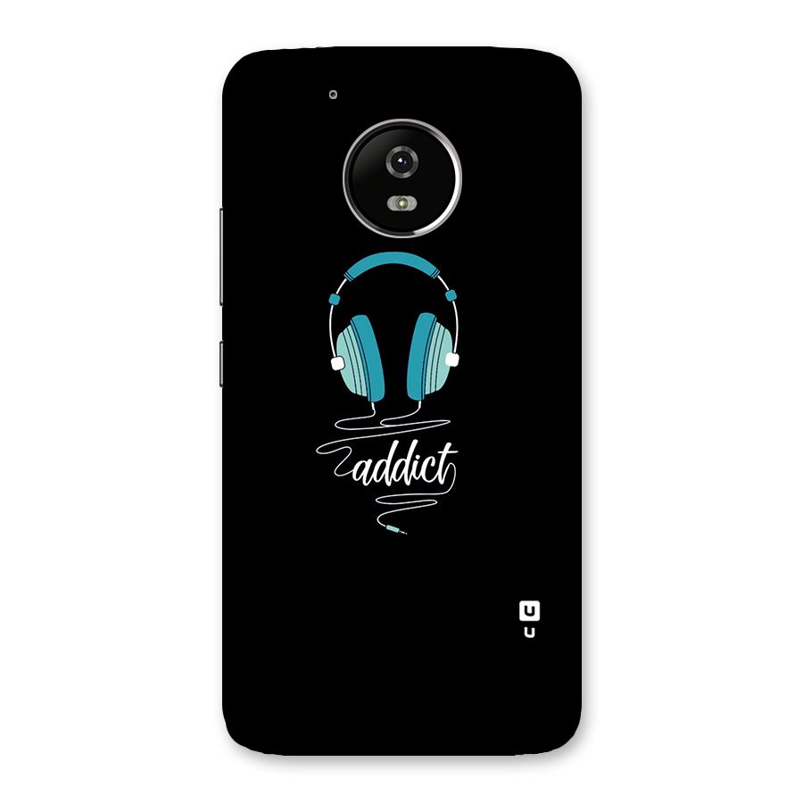 Music Addict Back Case for Moto G5