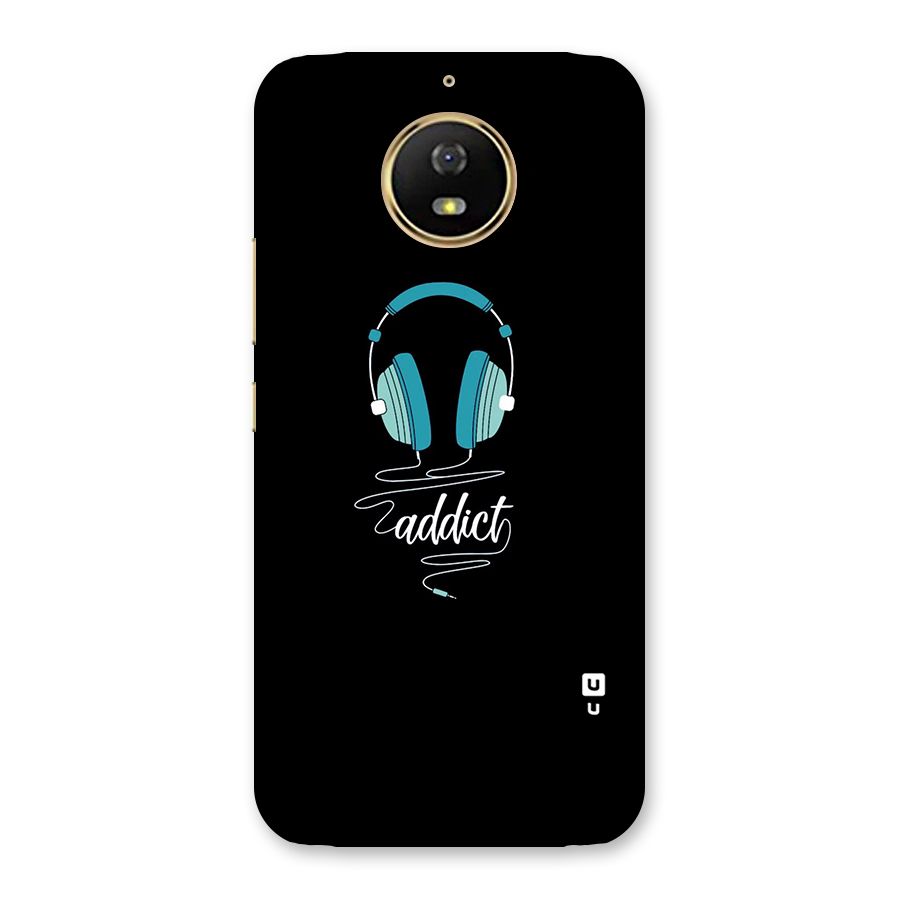 Music Addict Back Case for Moto G5s