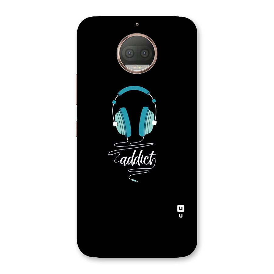 Music Addict Back Case for Moto G5s Plus