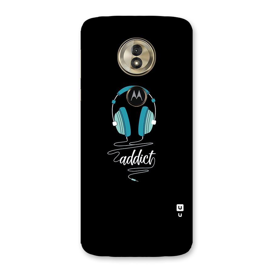 Music Addict Back Case for Moto G6 Play