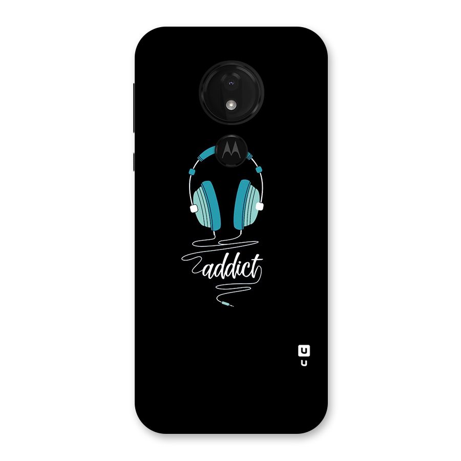 Music Addict Back Case for Moto G7 Power