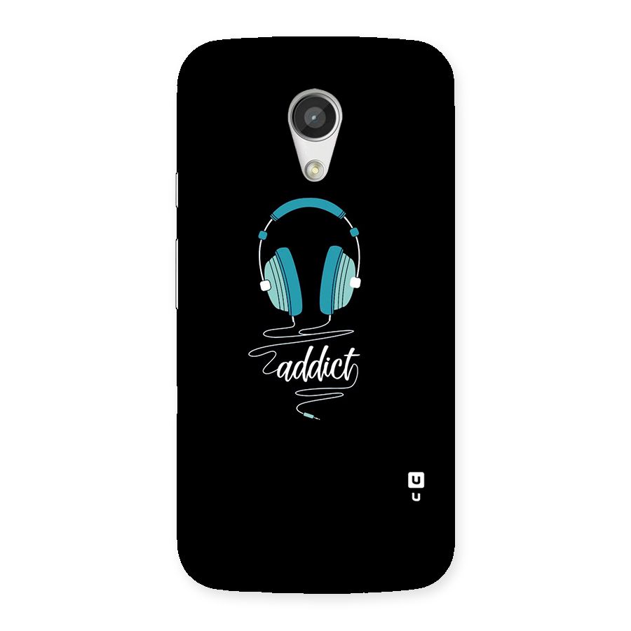 Music Addict Back Case for Moto G 2nd Gen