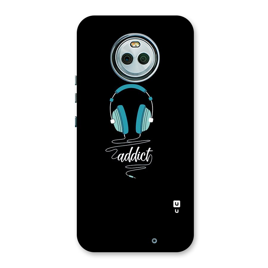 Music Addict Back Case for Moto X4