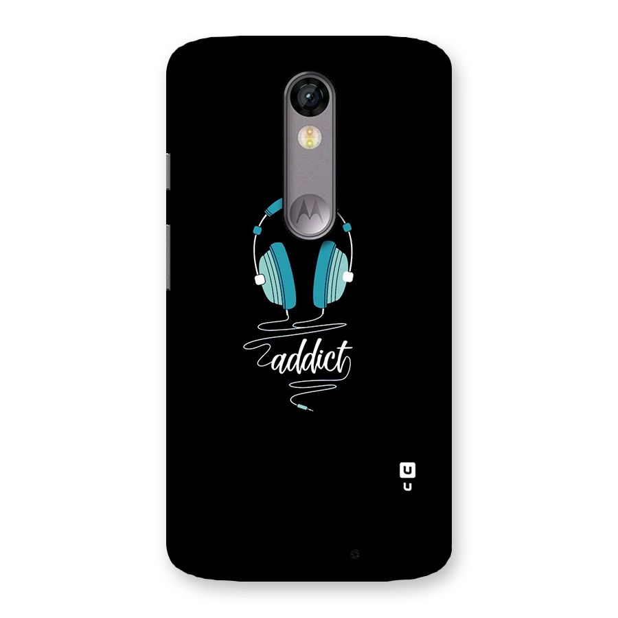Music Addict Back Case for Moto X Force
