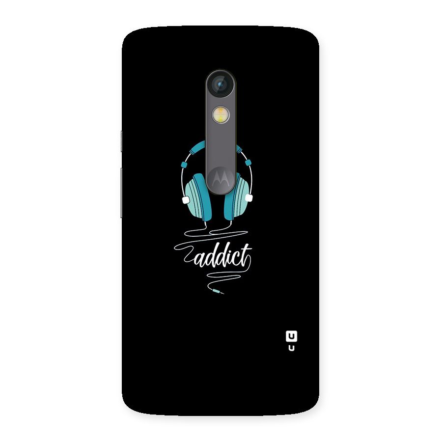 Music Addict Back Case for Moto X Play