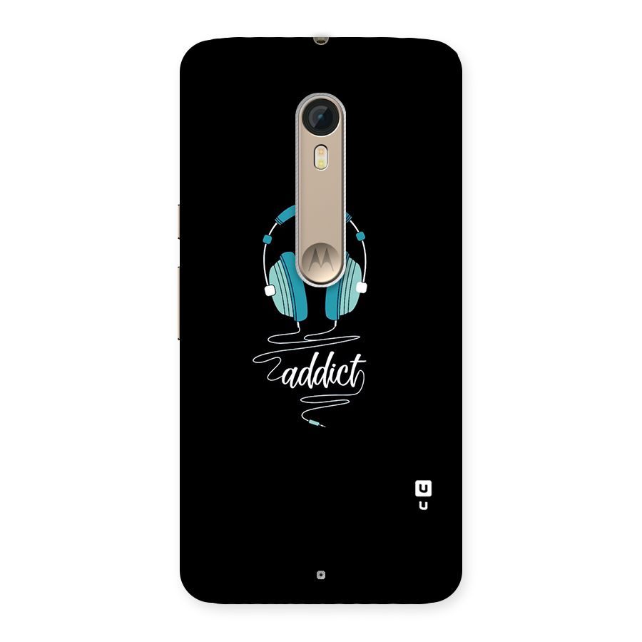 Music Addict Back Case for Motorola Moto X Style
