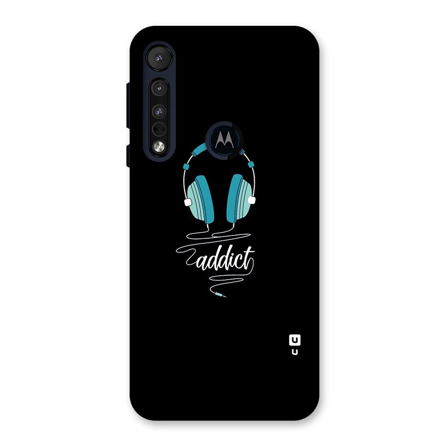 Music Addict Back Case for Motorola One Macro