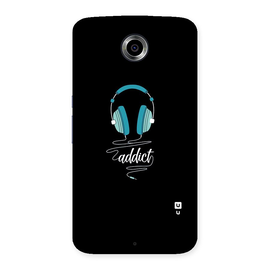 Music Addict Back Case for Nexsus 6