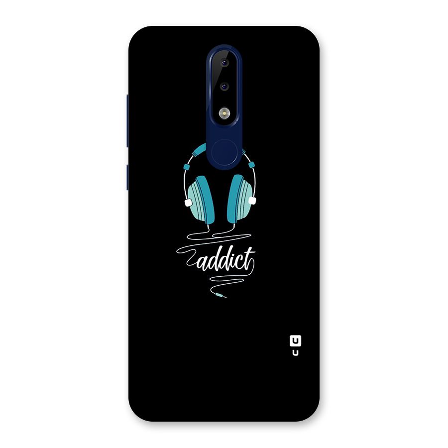 Music Addict Back Case for Nokia 5.1 Plus