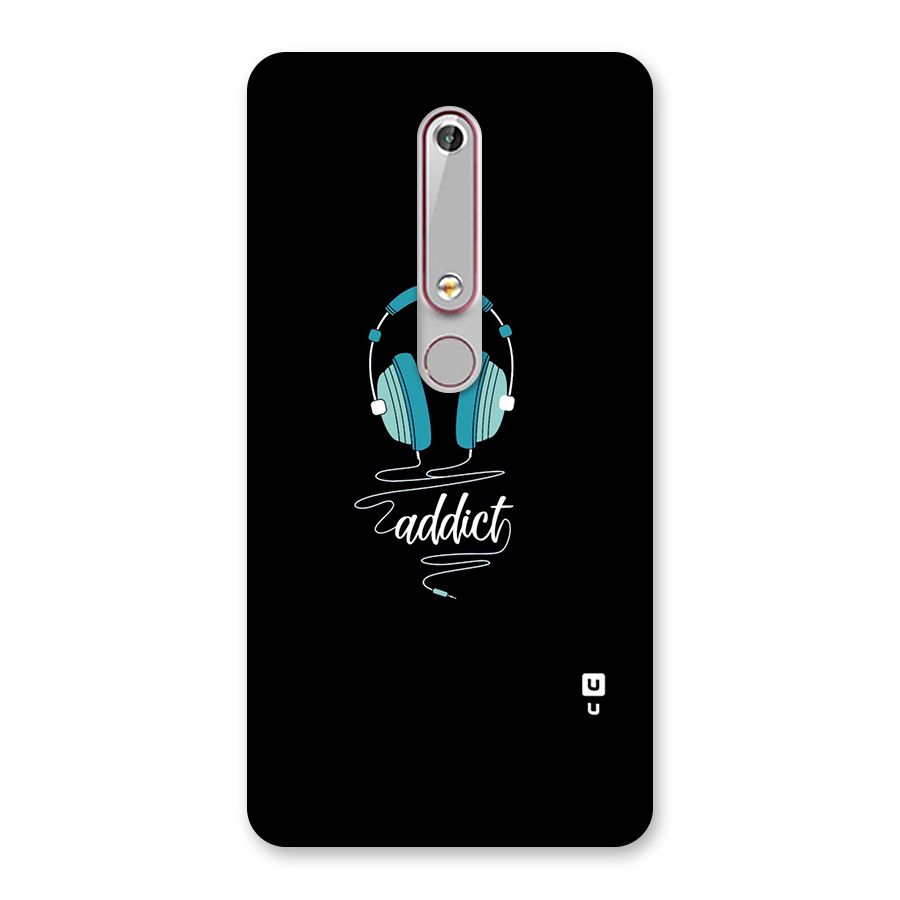 Music Addict Back Case for Nokia 6.1