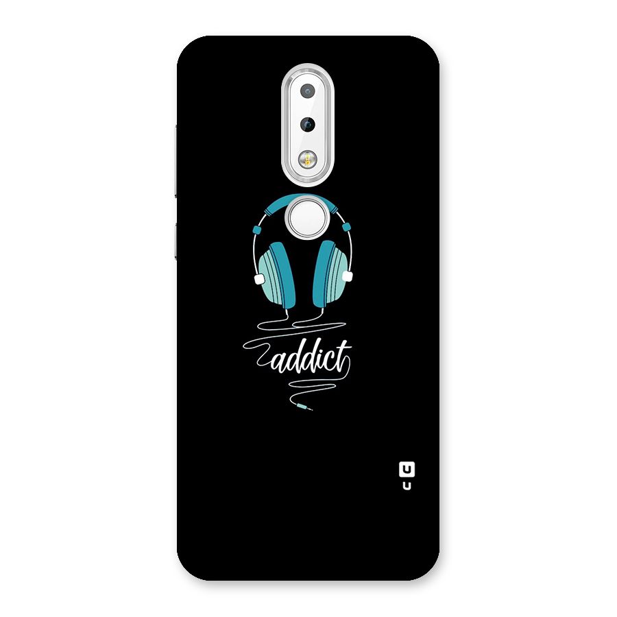 Music Addict Back Case for Nokia 6.1 Plus