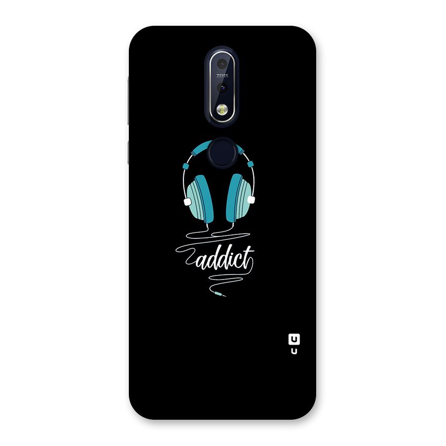 Music Addict Back Case for Nokia 7.1