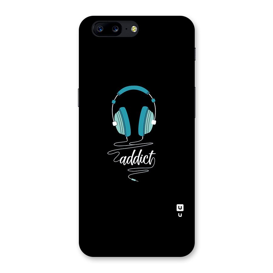 Music Addict Back Case for OnePlus 5
