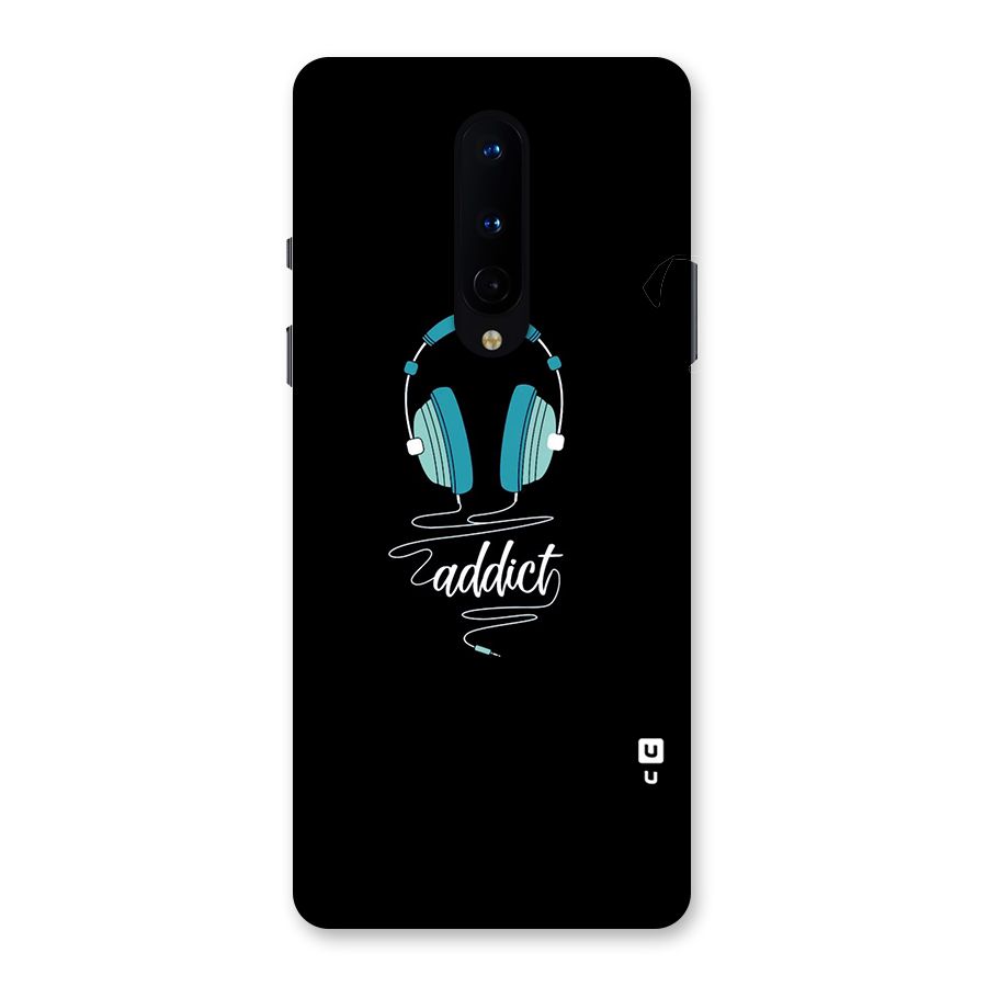 Music Addict Back Case for OnePlus 8