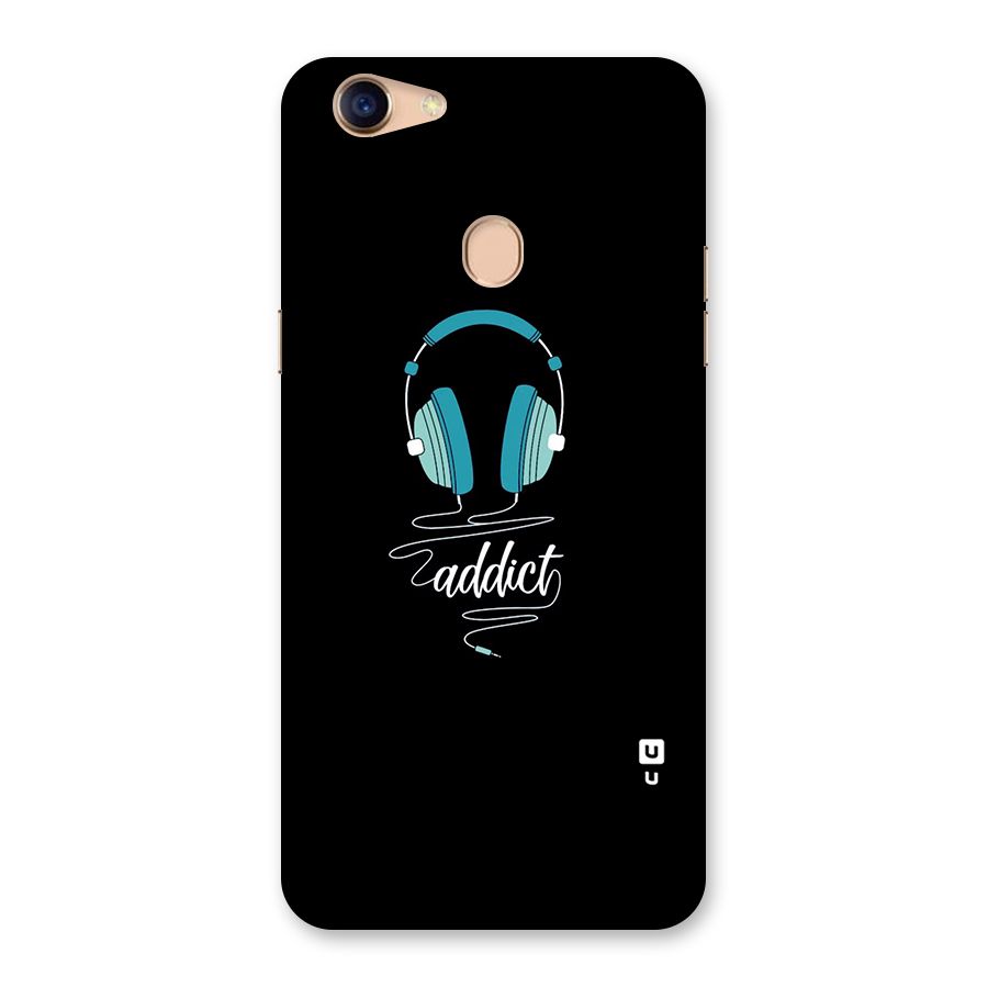 Music Addict Back Case for Oppo F5 Youth