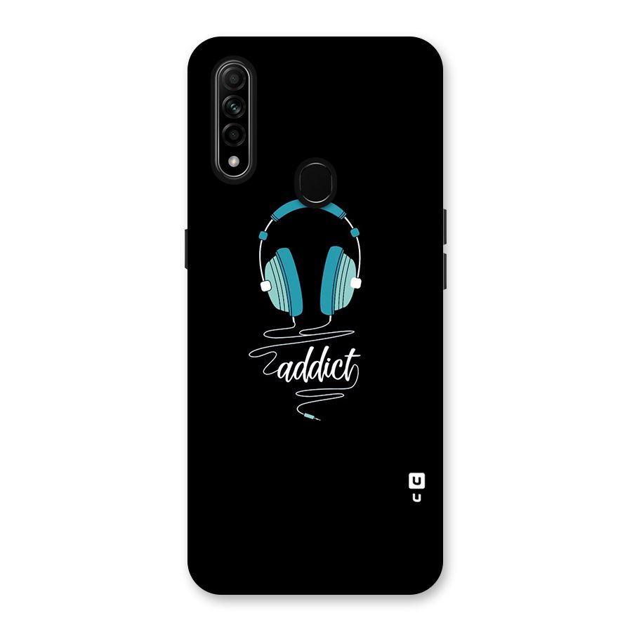 Music Addict Back Case for Oppo A31
