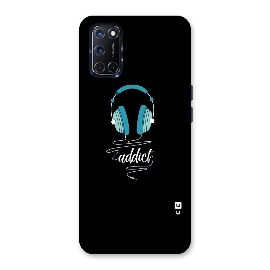 Music Addict Back Case for Oppo A52