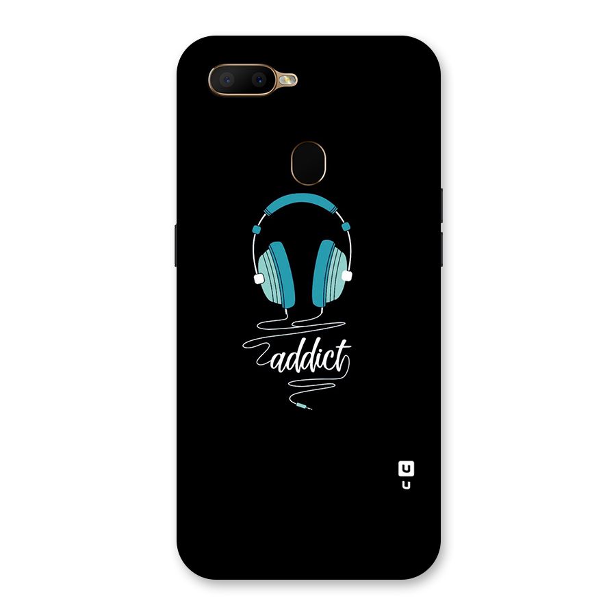 Music Addict Back Case for Oppo A5s