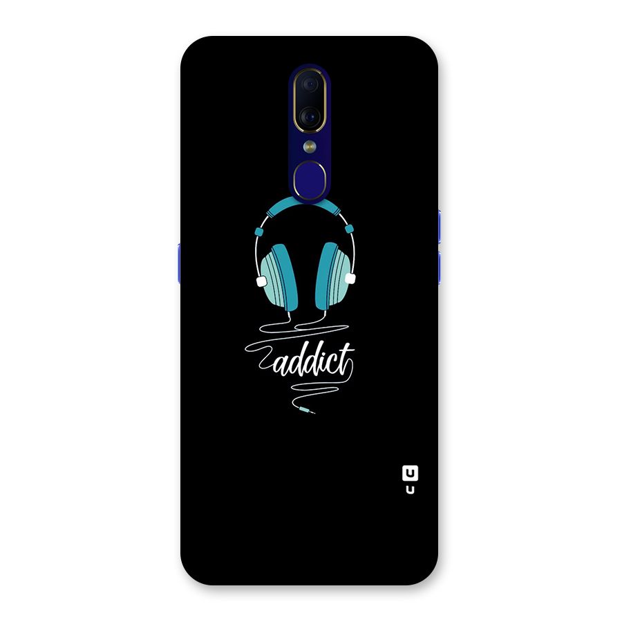 Music Addict Back Case for Oppo A9