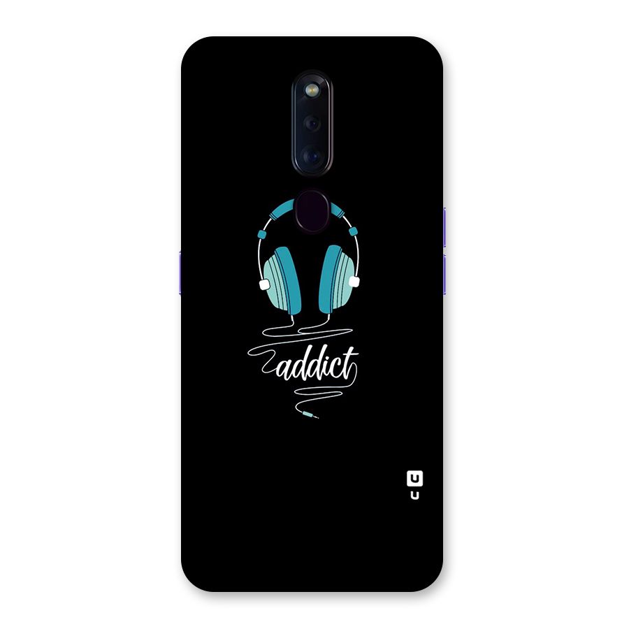 Music Addict Back Case for Oppo F11 Pro
