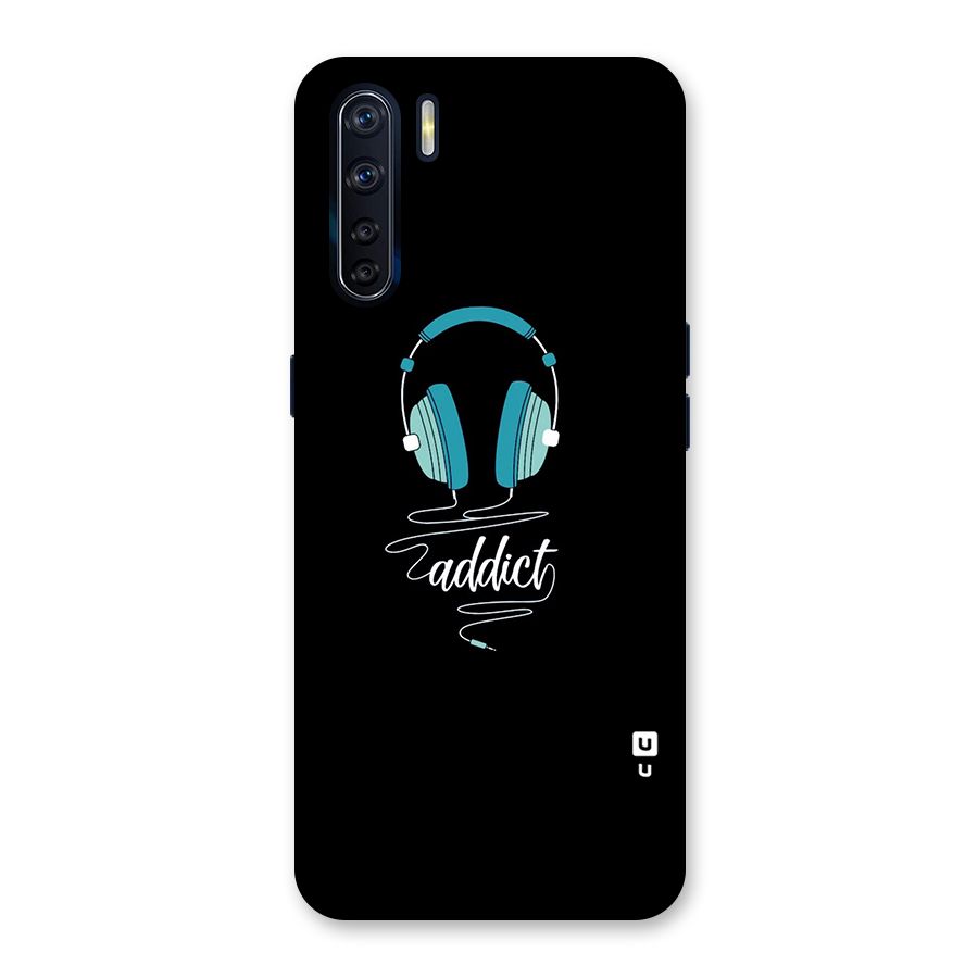 Music Addict Back Case for Oppo F15