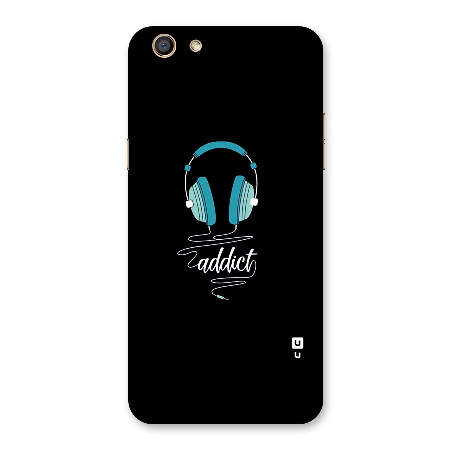 Music Addict Back Case for Oppo F3