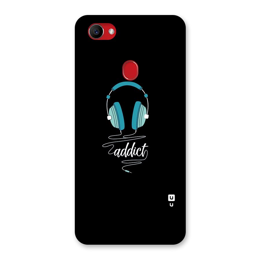 Music Addict Back Case for Oppo F7