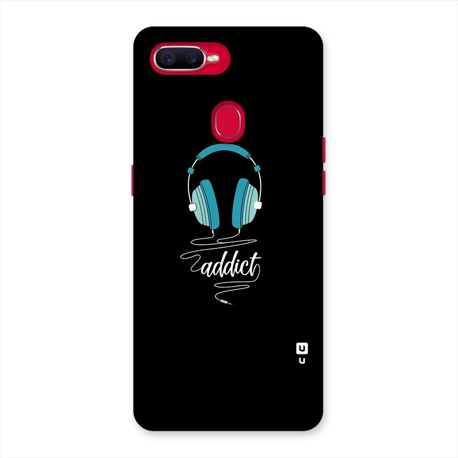 Music Addict Back Case for Oppo F9 Pro