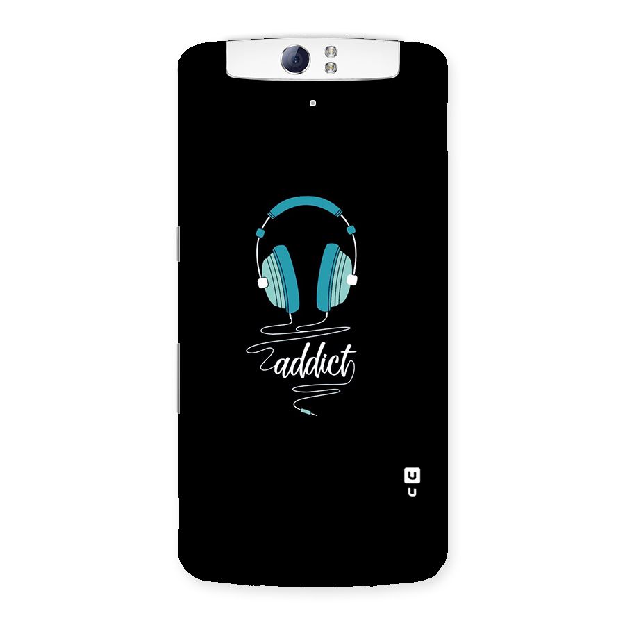 Music Addict Back Case for Oppo N1