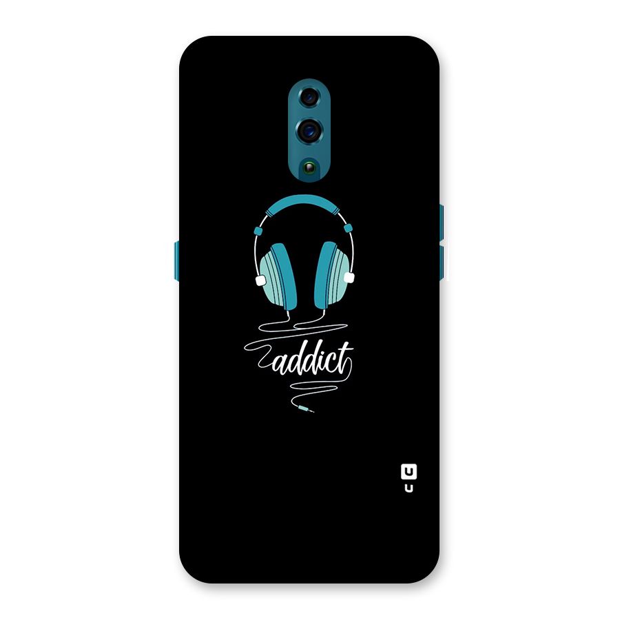 Music Addict Back Case for Oppo Reno