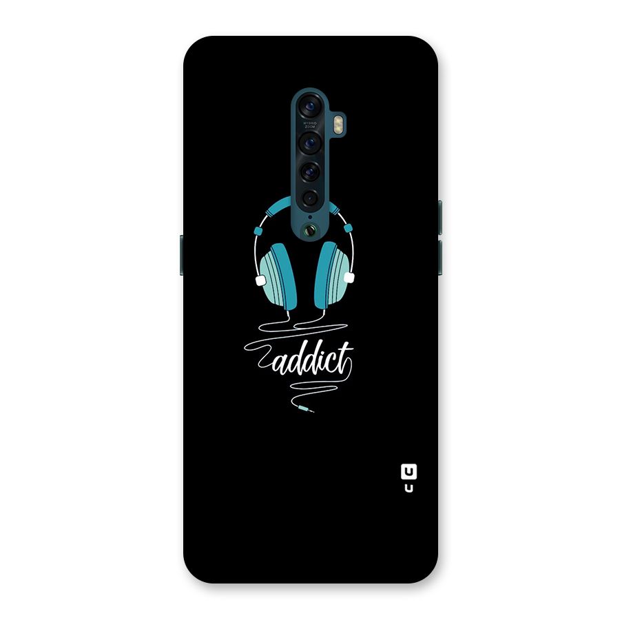 Music Addict Back Case for Oppo Reno2