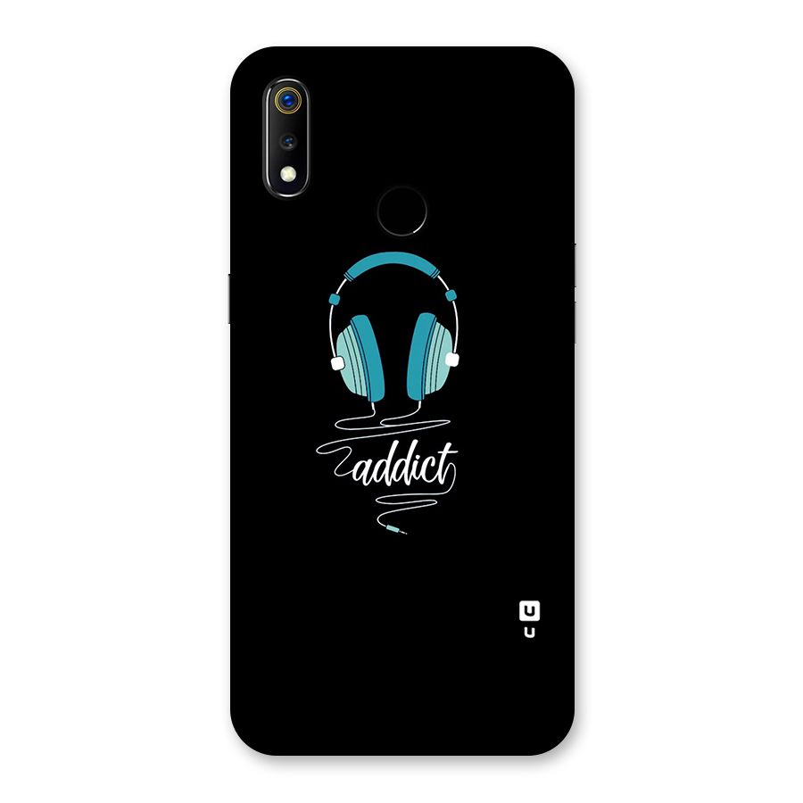 Music Addict Back Case for Realme 3