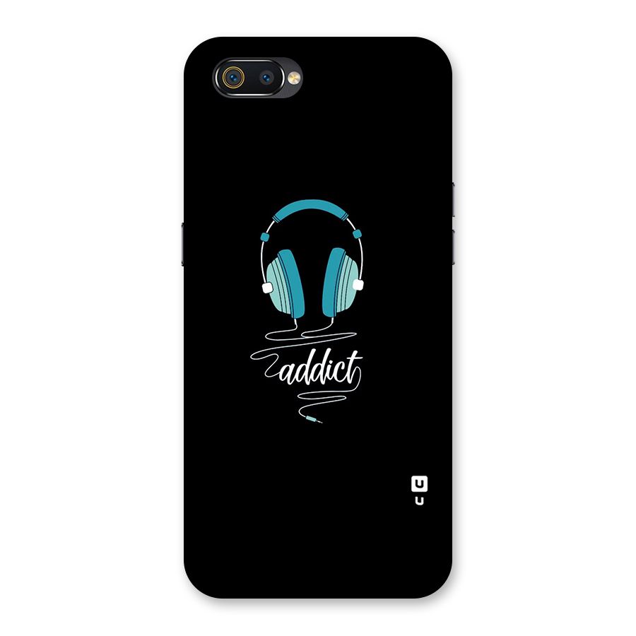 Music Addict Back Case for Realme C2