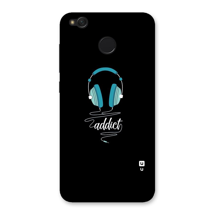 Music Addict Back Case for Redmi 4