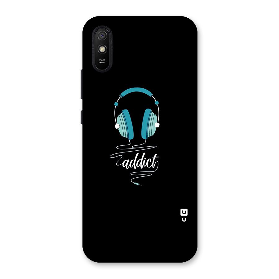 Music Addict Back Case for Redmi 9A