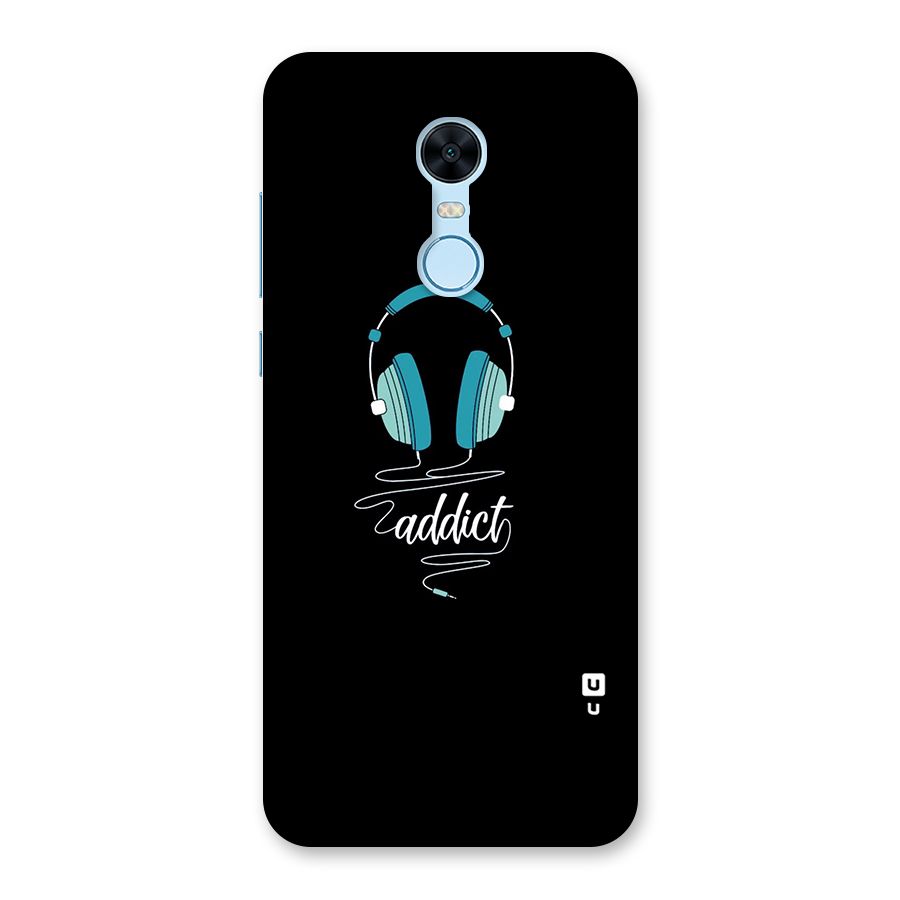 Music Addict Back Case for Redmi Note 5
