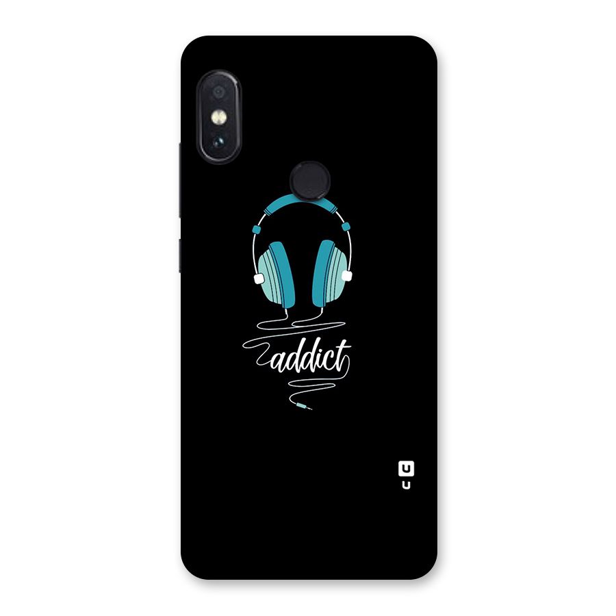 Music Addict Back Case for Redmi Note 5 Pro