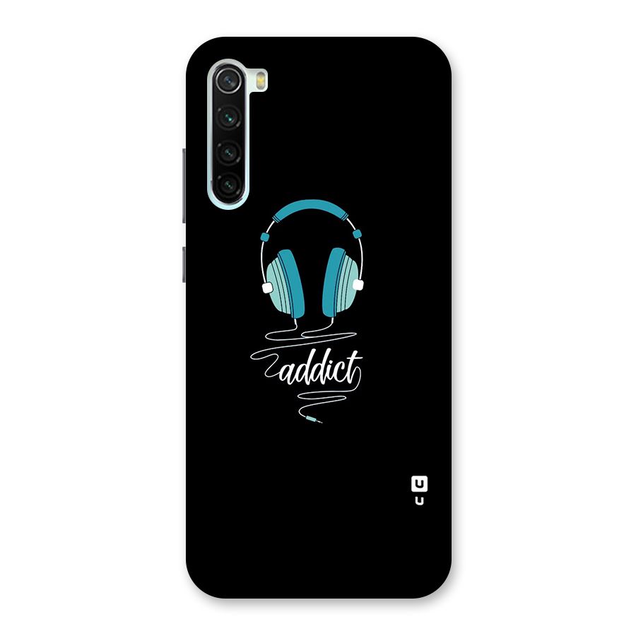 Music Addict Back Case for Redmi Note 8