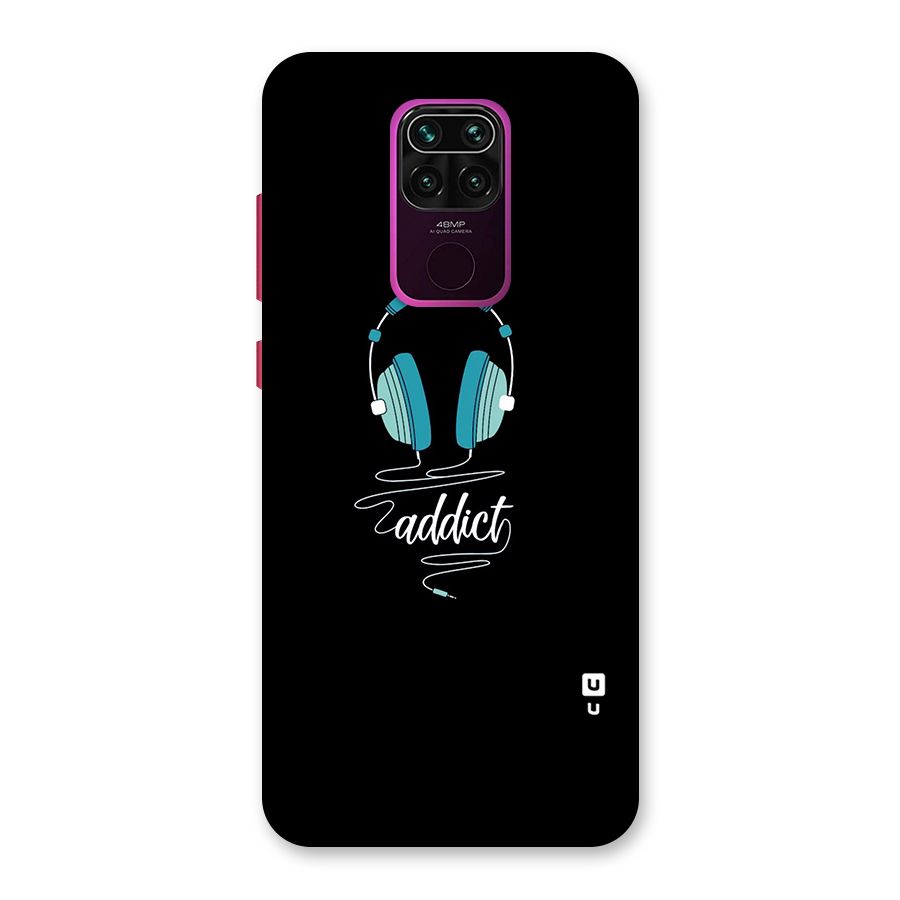 Music Addict Back Case for Redmi Note 9