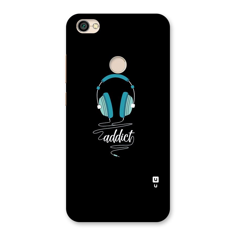 Music Addict Back Case for Redmi Y1 2017