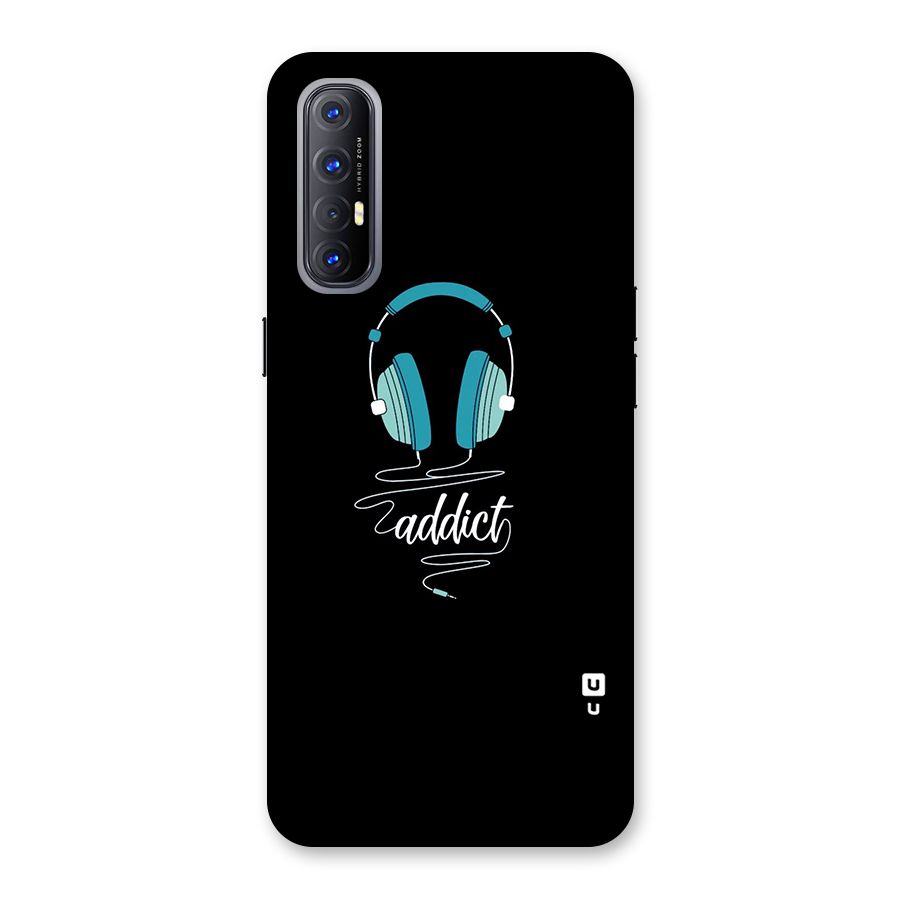 Music Addict Back Case for Reno3 Pro