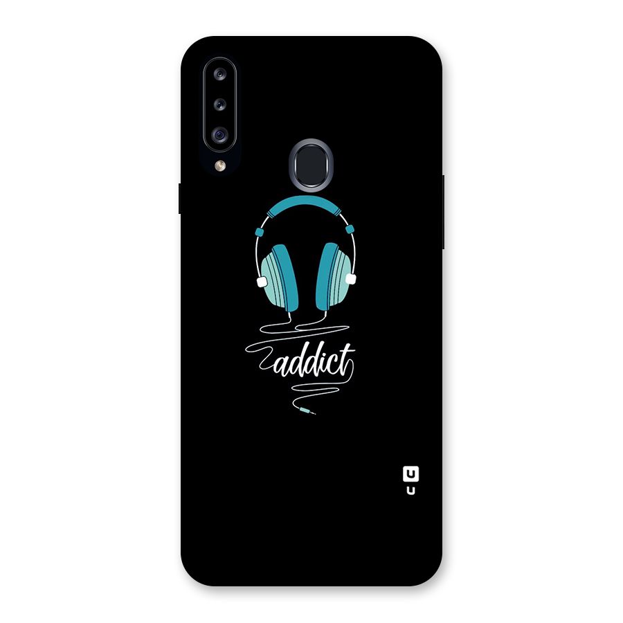 Music Addict Back Case for Samsung Galaxy A20s