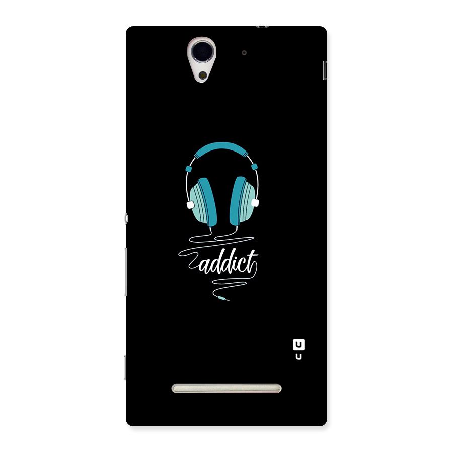 Music Addict Back Case for Sony Xperia C3