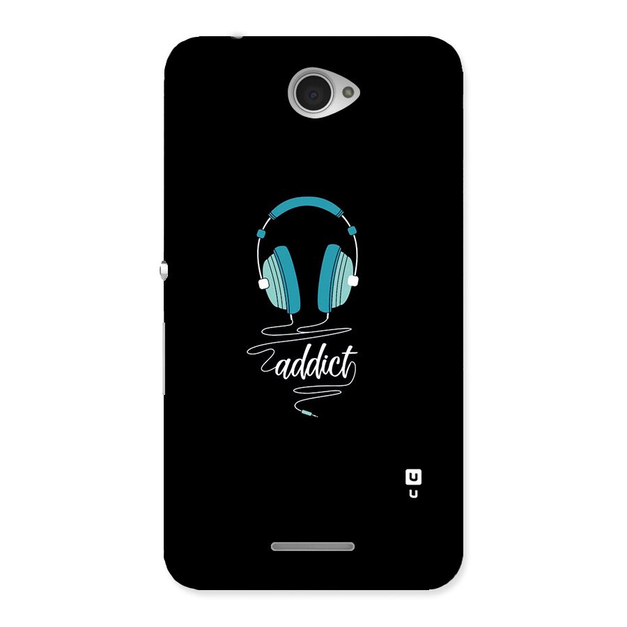Music Addict Back Case for Sony Xperia E4