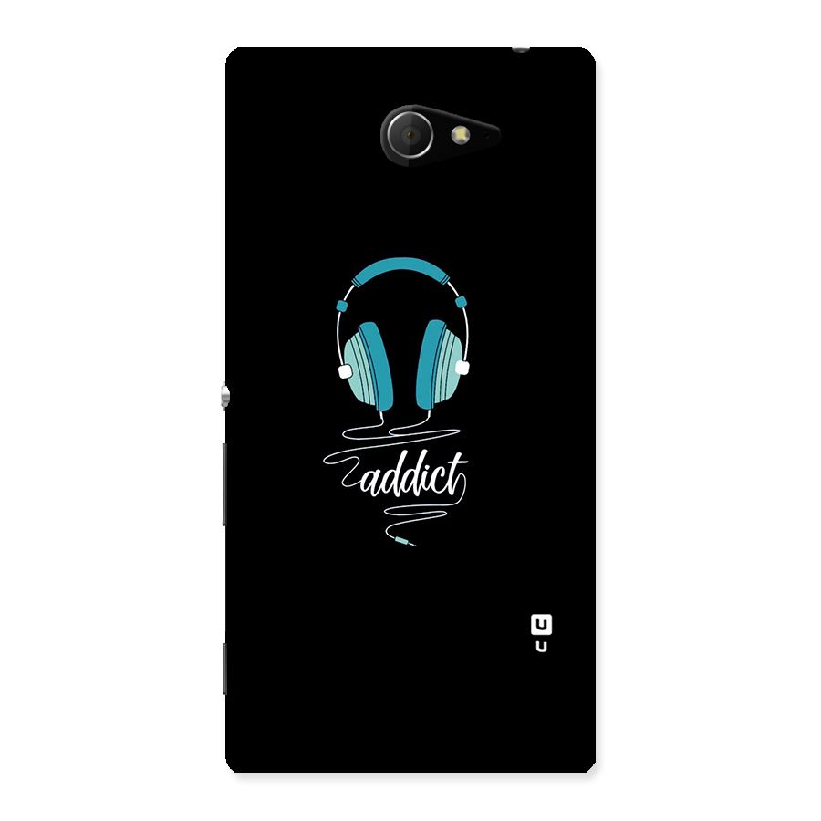 Music Addict Back Case for Sony Xperia M2