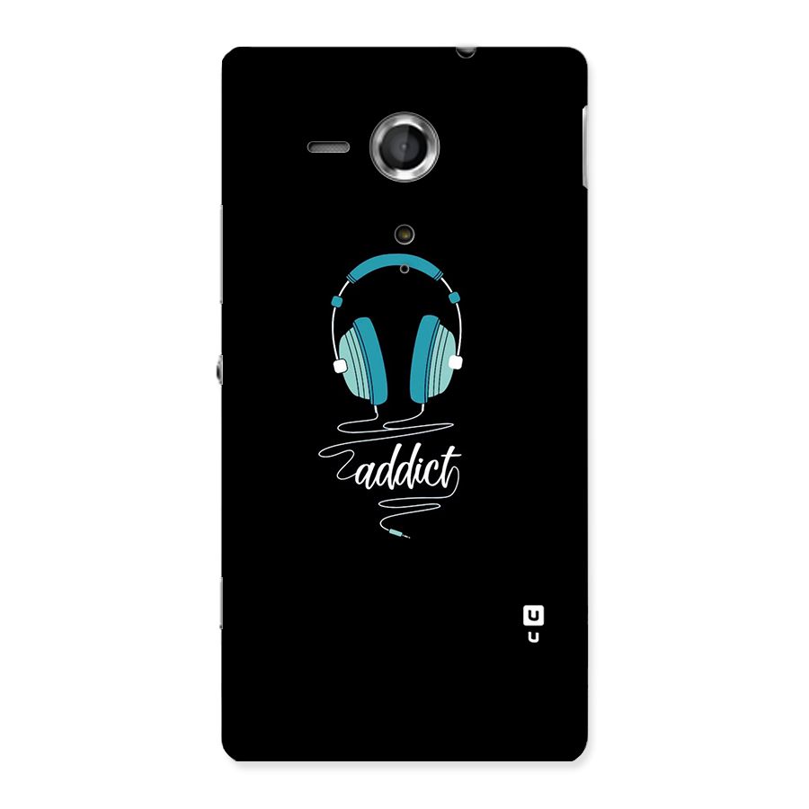 Music Addict Back Case for Sony Xperia SP